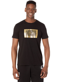 Queens T-Shirt with "Just Code" Foil Logo Just Cavalli