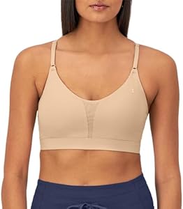 Champion Women's Sports Bra, Soft Touch, Moisture-wicking Bra, Light Support Sports Bra (Longline Sports Bra Available) Champion