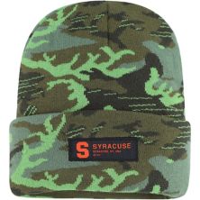 Men's Nike Camo Syracuse Orange Veterans Day Cuffed Knit Hat Nitro USA