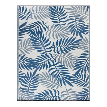 World Rug Gallery Palm Leaves Reversible Outdoor Rug World Rug Gallery