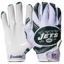 Молодежные футбольные перчатки Franklin Sports New York Jets НФЛ Franklin Sports