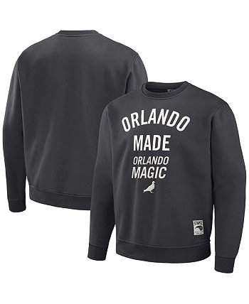 Мужской плюшевый пуловер NBA x Anthracite Orlando Magic Staple