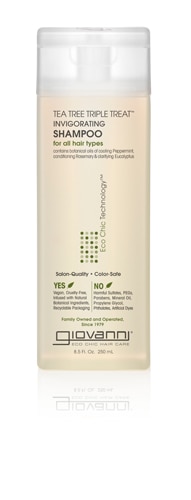 Бодрящий шампунь Giovanni Tea Tree Triple Treat™ -- 8,5 жидких унций Giovanni