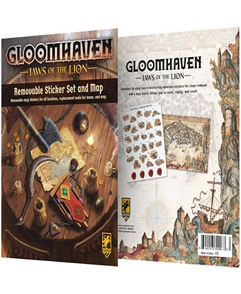 Gloomhaven Jaws of the Lion Removable Sticker Set Cephalofair Games