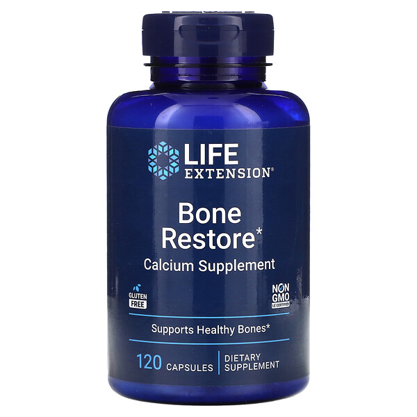 Bone Restore - 120 Капсул - Life Extension Life Extension