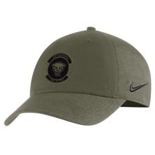 Men's Nike Olive Pitt Panthers Military Pack Heritage86 Adjustable Hat Nitro USA