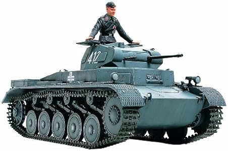 Tamiya Models Panzerkampfwagen II Ausf.A/B/C Model Kit (1/35 Scale) Tamiya