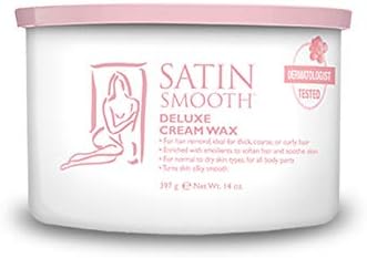 Satin Smooth Aloe Vera Hair Removal Wax 14oz. SATIN SMOOTH