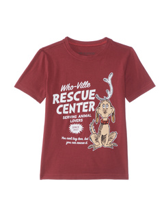 Футболка Crusher™ с короткими рукавами Whoville Rescue Center (для малышей/маленьких детей/больших детей) Life is Good