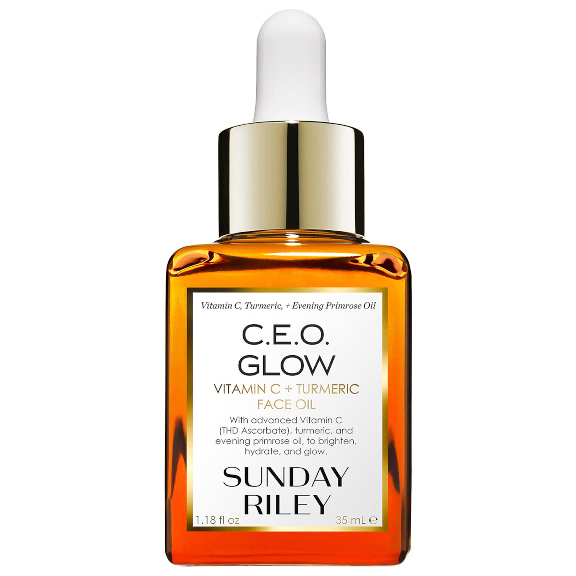 C.E.O Glow Витамин С + масло для лица с куркумой Sunday Riley