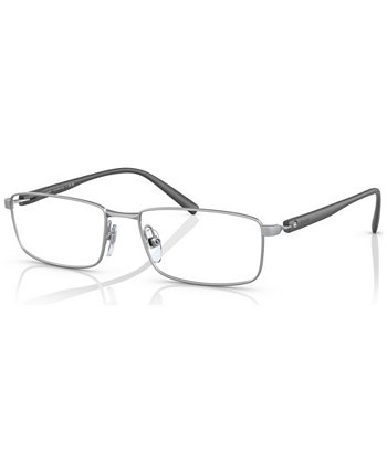 Men's Rectangle Eyeglasses, SH2075T56-O STARCK EYES