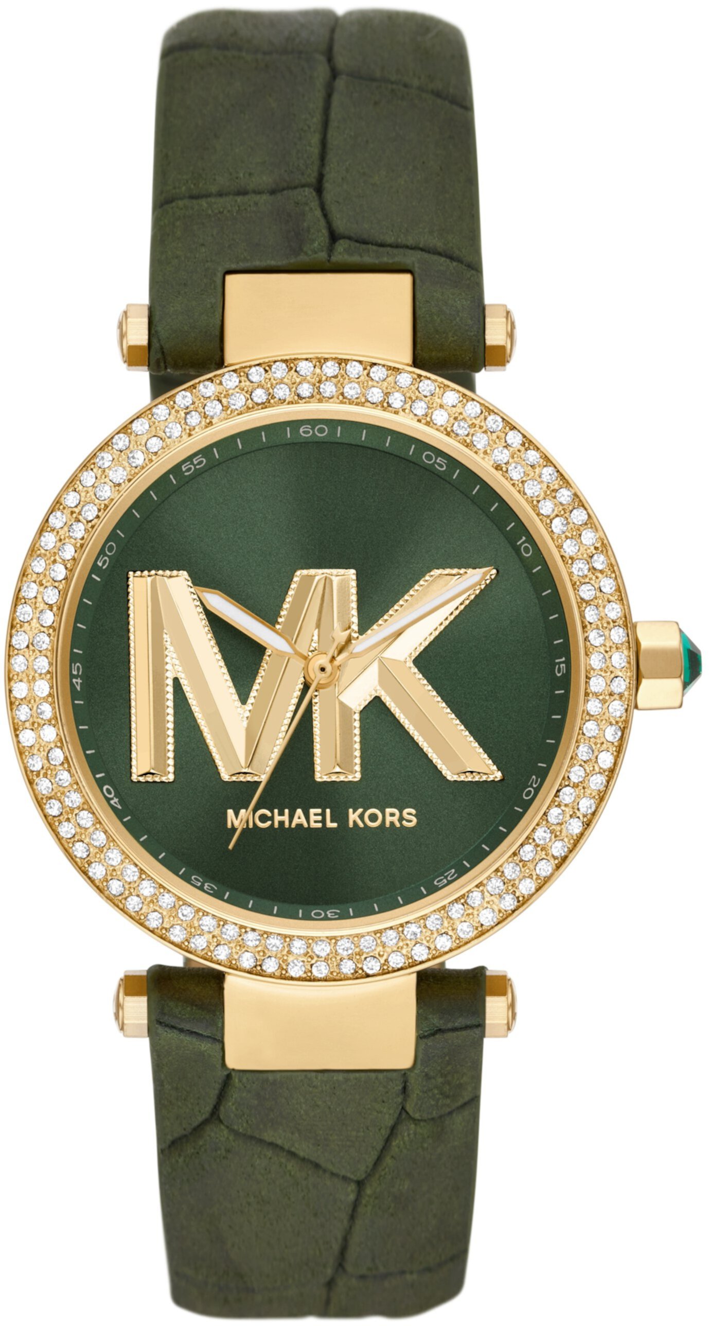 MK4724 - Кожаные часы Parker с тремя стрелками Michael Kors