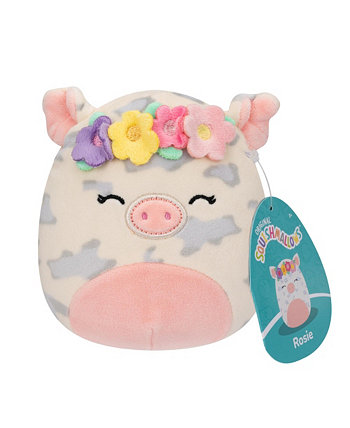 8" Rosie - Spotted Pig With Flower Crown Plush SQUISHMALLOW