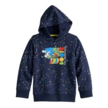 Boys 4-12 Jumping Beans® Sonic the Hedgehog Confetti Speckle Graphic Hoodie Jumping Beans