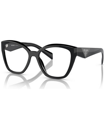 Women's Irregular Eyeglasses, PR 20ZV 54 Prada