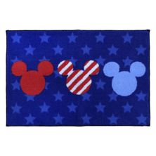 Celebrate Together™ Disney Mickey Mouse Americana Mickey Head Outline Rug Celebrate Together Disney