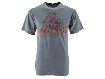 Men's Tampa Bay Buccaneers Logo Fade T-Shirt Authentic NFL Apparel