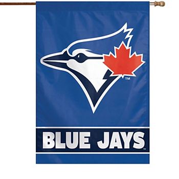 WinCraft Toronto Blue Jays 28" x 40" Wordmark Single-Sided Vertical Banner Unbranded