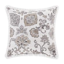 Royal Court Chelsea Grey Square Throw Pillow Royal Court