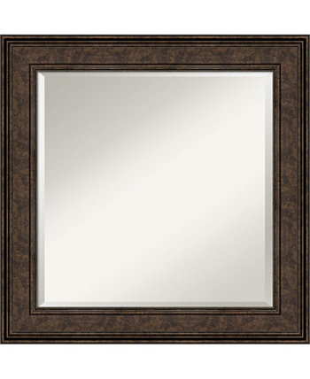 Настенное зеркало для ванной комнаты в рамке с выступом, 25,5 x 25,50 дюйма Amanti Art