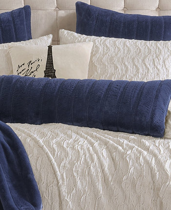 Мягкая и теплая декоративная подушка с каналом, 12 x 36 дюймов Karl Lagerfeld Paris