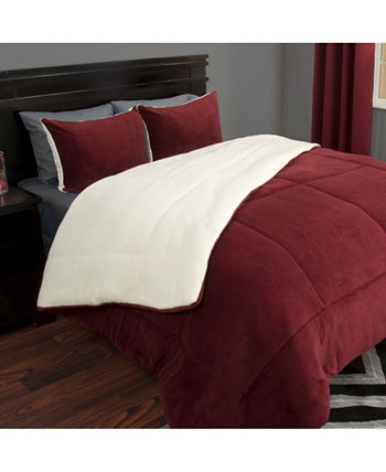 Комплект двойного одеяла из шерпы и флиса из 2 предметов Home BALDWIN