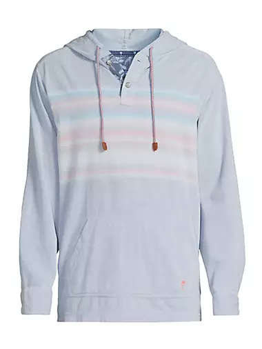 Худи Coastline Cord Breeze Baja от Tommy Bahama с капюшоном и карманом кенгуру Tommy Bahama