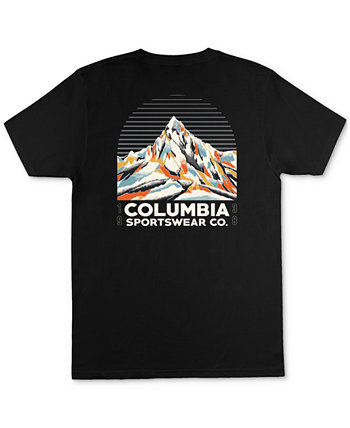 Мужская футболка с короткими рукавами и графическим логотипом Mountain Columbia