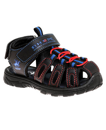 Little Kids Hook and Loop Sport Sandals Beverly Hills Polo