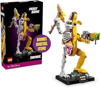 LEGO Fortnite Peely Bone - Collectible Fortnite DIY Kit for Adults, Ages 18+ - Building Set for Home Decor, Office or Bedroom - Gift Idea for Fans of Video Game - 77072 Lego