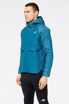 Зимняя куртка для бега со светоотражающим эффектом - мужская New Balance