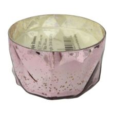 5.25&#34; Rose Gold Apple Blossom Scented Soy Wax Votive Candle A&B Home