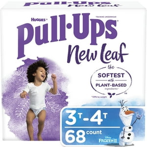 Pull-Ups New Leaf Boys' Potty Training Pants, 3T-4T, 68 Ct Pull-Ups