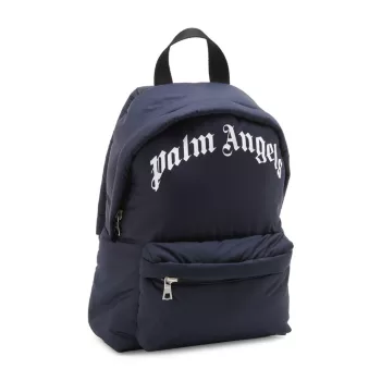 Детский изогнутый рюкзак с логотипом PALM ANGELS