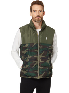 Color-Block Puffer Vest U.S. POLO ASSN.