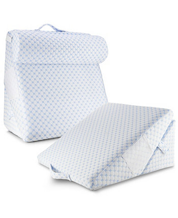 Регулируемая клиновидная подушка с охлаждающей крышкой и дополнительной подушкой Nestl Bedding