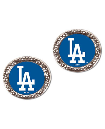 Женские круглые серьги Los Angeles Dodgers Wincraft