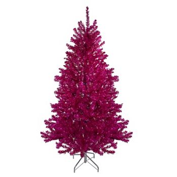 Northlight 6-foot Metallic Pink Tinsel Artificial Christmas Tree Northlight