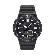 Аналогово-цифровые часы для мужчин Casio Telememo World Time - AEQ100W-1AVCF Casio