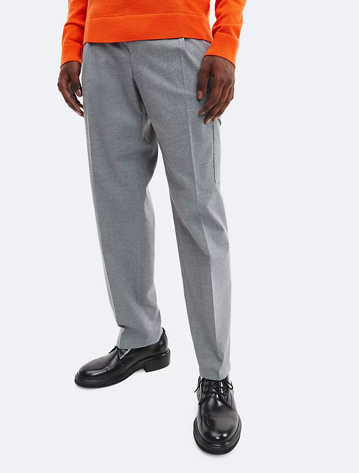 Мягкие фланелевые брюки-карго Calvin Klein