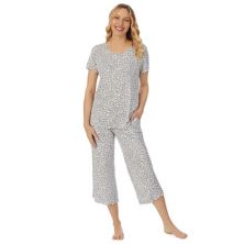 Женский пижамный топ с короткими рукавами Koolaburra by UGG и пижамные штаны-капри для сна Koolaburra by UGG