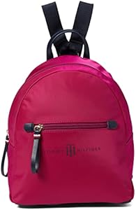 Tommy Hilfiger Jennifer II Small Backpack Smooth Nylon Italian Wine One Size Tommy Hilfiger