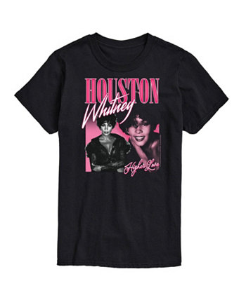 Мужская футболка с коротким рукавом Whitney Houston AIRWAVES
