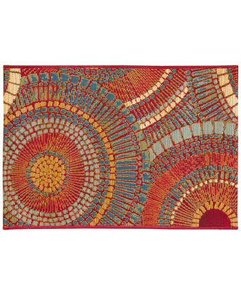 Esencia Circles 2'5" x 3'11" Area Rug Liora Manne