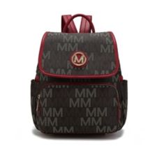 Mkf Collection Drea Vegan Leather Signature Backpack, Handbags & Sets By Mia K MKF Collection