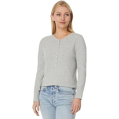 Футболка Henley L.L.Bean из стрейчевого хлопка с длинными рукавами L.L.Bean