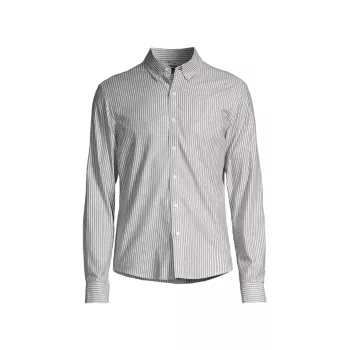 Stretch-Cotton Slim-Fit Shirt Michael Kors