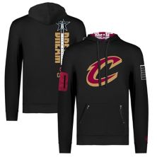Unisex FISLL x Black History Collection  Black Cleveland Cavaliers Pullover Hoodie FISLL