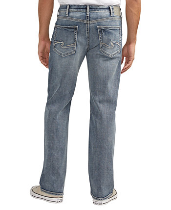 Men's Zac Relaxed Fit Straight Leg Jeans Silver Jeans Co.