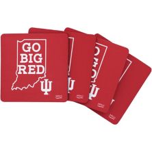 Indiana Hoosiers 4-Pack Square Specialty Coaster Set Unbranded